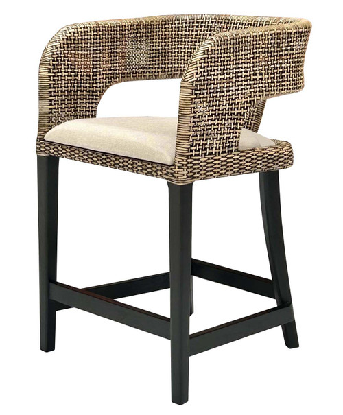 Kaminda Antique Finish Counter Stool