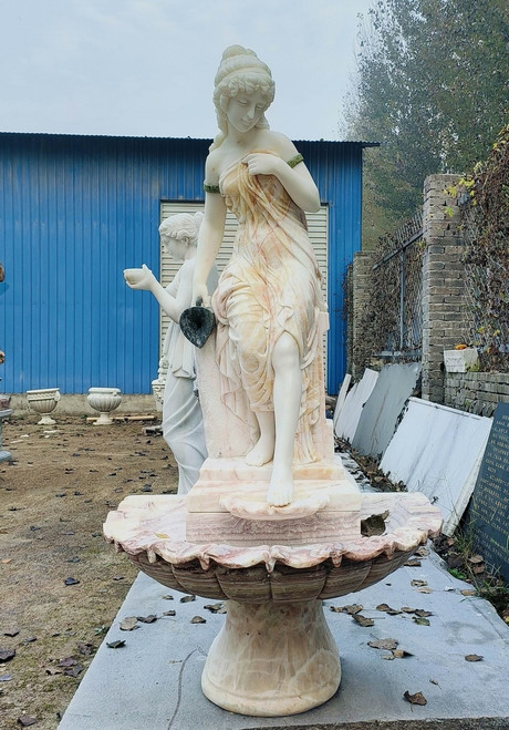 Marble Lady Fountain