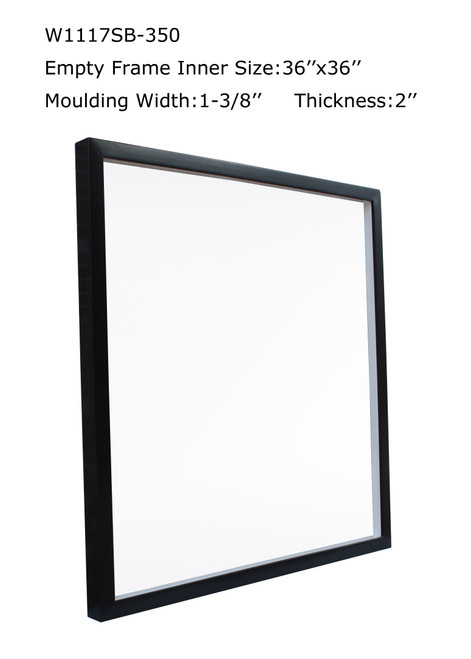 Midnight Gallery Shadow Box Frame ? 36? x 36?
