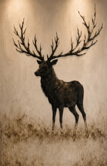 Lone Stag Giclee