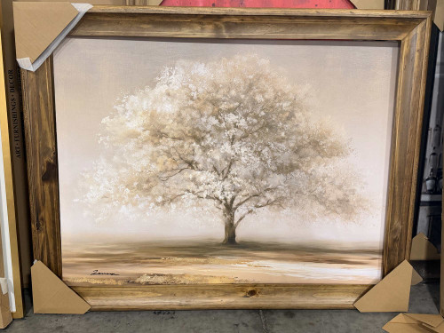 Framed Golden Solitude Giclee
