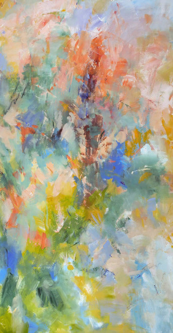 Framed Colorful Whispers B Giclee