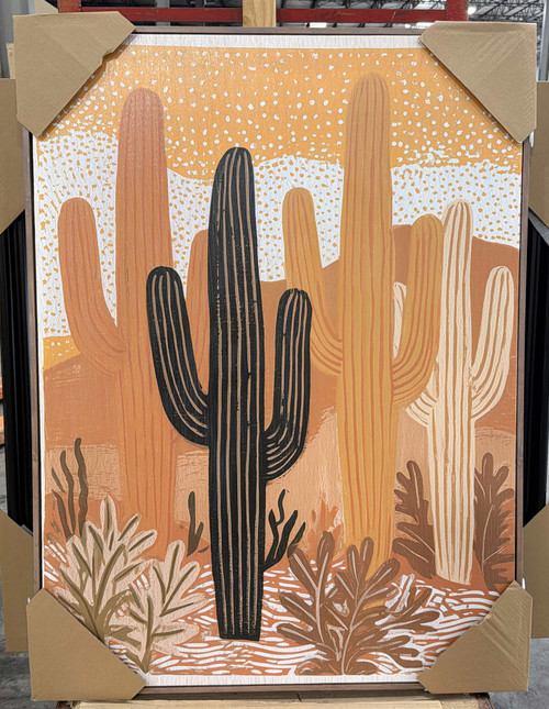 Framed Cactus Vibes Giclee
