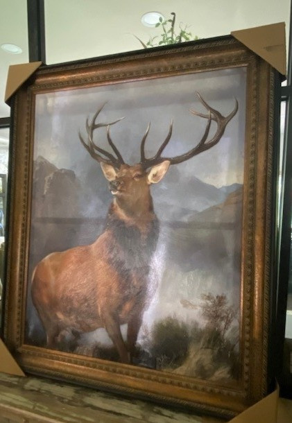 Framed Classic Monarch of the Glen