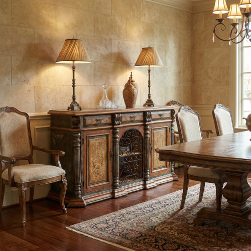 Peruvian Forged Iron Console - AFD Home