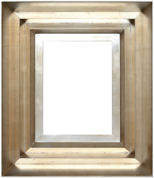 Modern Wave Frame 12X16 Silver