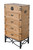 Trunk Storage Tall Cabinet with 4 Drawers
