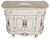 Essex Single Bathroom Vanity with Marble Top 48W - Chaulk White