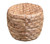 Natural Water Hyacinth Rattan Round Side Table 22.5Dia