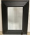 Step Down Rectangular Mirror Black