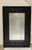 Wood Weave Wall Mirror Black