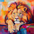 Lion Giclee 40x40