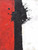 Red Black White Abstract Giclee 36x48