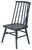 All Charcoal Spindle Dining Chair