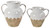 VBB - Distressed Glazed Earthen Urn Set of 2