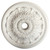 White Ornate Acanthus Round Ceiling Medallion