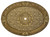 Golden Laurel Oval Ceiling Medallion