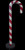 Jumbo Peppermint Candy Cane Display