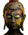 Large Tranquil Buddha Head Acrylic Wall Decor