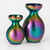 Irisidescent Vases Set of 2