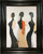 Framed Vogue Silhouette Giclee 36x48