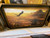 Framed Eagle Soaring Giclee 36x72