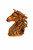 Horse Head 24'' Teak Statue
