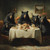 Family of Four Bears at Dinner Giclee