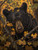 Bear In an Autumn Leaves Forest Giclee
