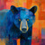 Modern Black Bear Giclee