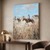 Cowboys Riding through the Plains Giclee