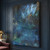 Abstract Midnight Blue Giclee