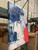 Abstract Red White and Blue Projection Giclee