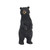 Small Woodland Black Bear Statue