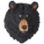 Wall Mounted Woodland Black Bear Head