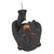 Relaxing Black Bear Statue