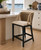 Bello Antique Finish Counter Stool