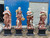 Multi Color Milk Marble Four Seasons Statues H70.9 Inches Stand:H19.7 Inches Ge21393 Vendor Image