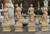 Egyptian beige Four Seasons Statues H40.6 Inches Stand:H11.8 Inches Ge21471 Vendor Image