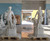 White Marble Pair of General Statues H39.4 Inches Ge21512 Vendor Image