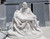White Marble Pieta 39 Inches High Vendor Image