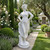 White Marble Classical Lady Statue 71 Inches High GE21599