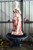 GE21624 Multi Marble Classical Lady Fountain 71 Inches High Vendor Image