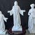 White Marble Jesus Statue 20 Inches High Vendor Image