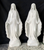 White Marble Virgin Mary Statue 32 Inches High Vendor Image