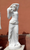White Marble Classical Lady with Pot 63 Inches High Vendor Image