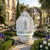 White Marble Horse Fountain 59 Inches High