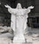 Sacred Heart of Jesus Blessing Statue White Marble H74.8 Vendor Image