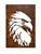 Majestic Eagle Profile Metal Wall Art