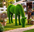 Meadow Grazing Topiary Horse Sculpture